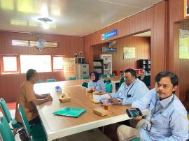 Uji Petik Bantuan Perpusnas 2024/2025 di Perpustakaan Desa Pulutan